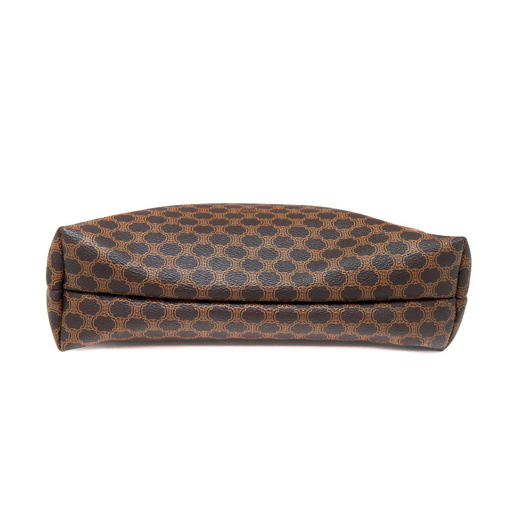 Celine Pattern Pouch Brown Macadam - image 5